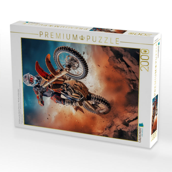 Ein Motiv aus dem Kalender Motocross - Mit Leib und Seele dabei - CALVENDO Foto-Puzzle'