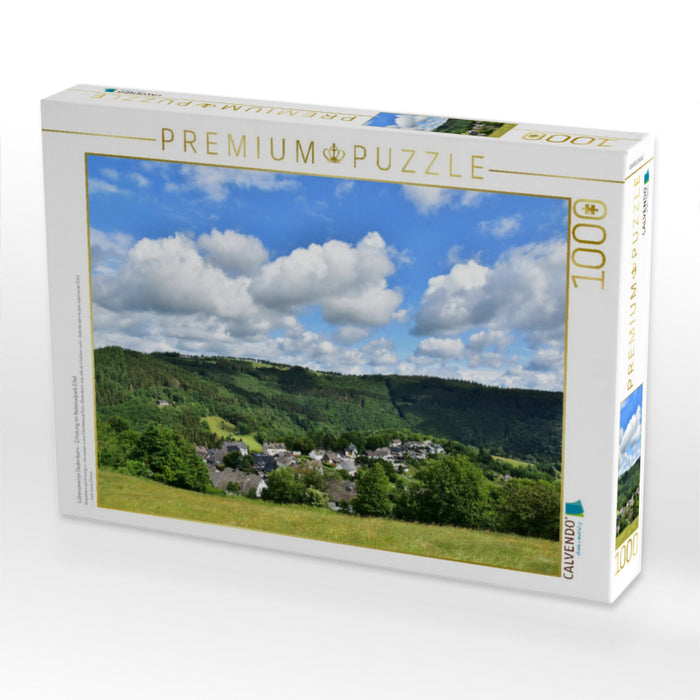Lebenswertes Dedenborn - Erholung im Nationalpark Eifel - CALVENDO Foto-Puzzle'