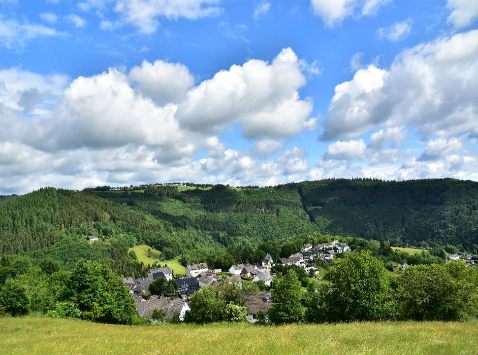 Lebenswertes Dedenborn - Erholung im Nationalpark Eifel - CALVENDO Foto-Puzzle'