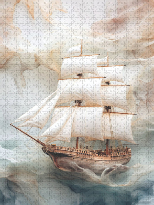 Segelturn - CALVENDO Foto-Puzzle'