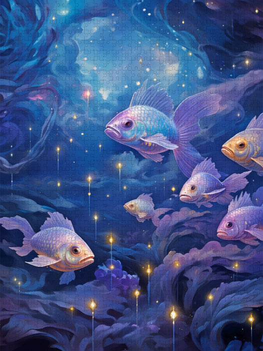 Goldfische - CALVENDO Foto-Puzzle'