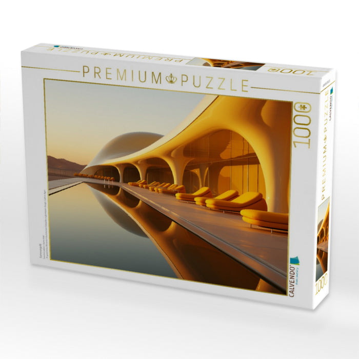 Sommergelb - CALVENDO Foto-Puzzle'