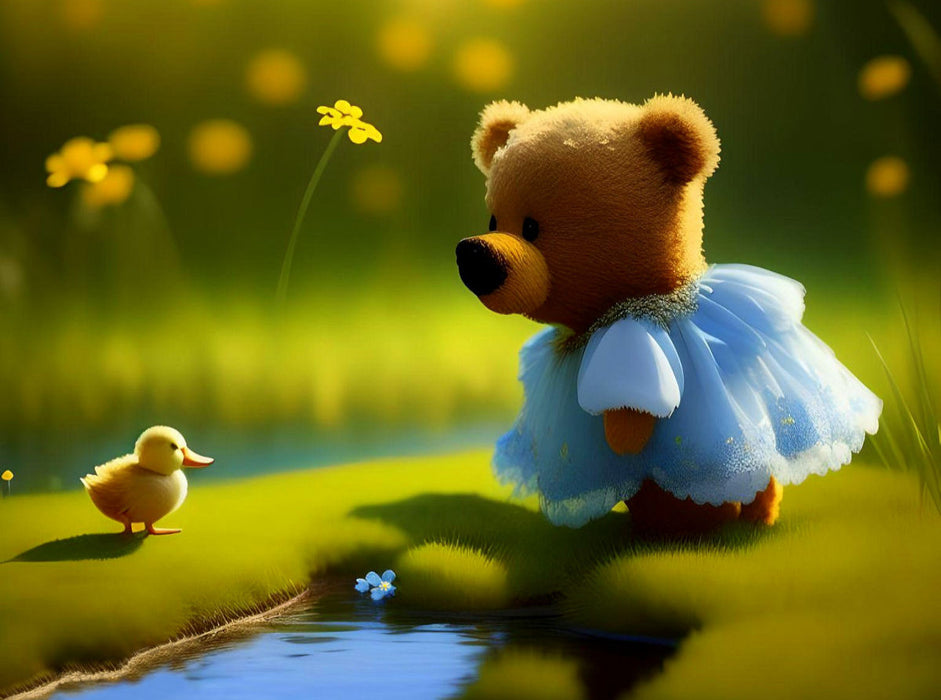 Sommerbärchen - CALVENDO Foto-Puzzle'
