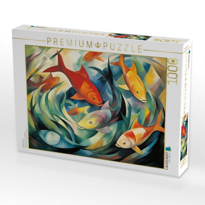 Bunte Fische - CALVENDO Foto-Puzzle'