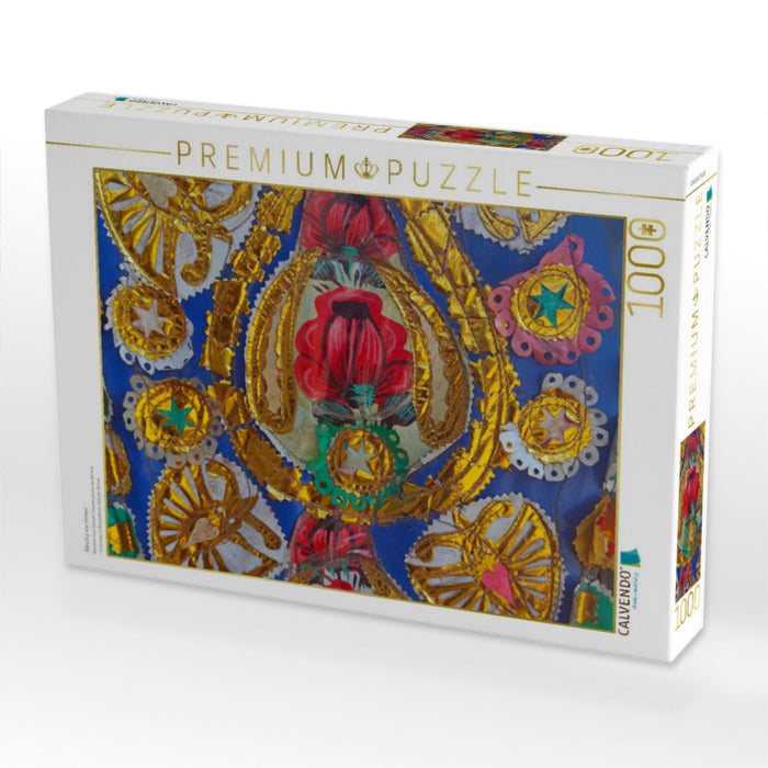 Rikscha von hinten - CALVENDO Foto-Puzzle'