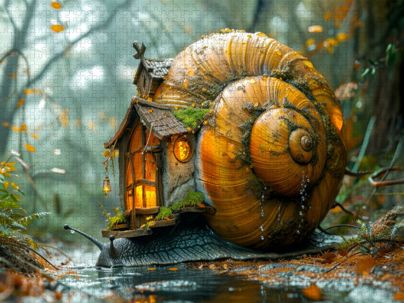 Novemberregen - CALVENDO Foto-Puzzle'