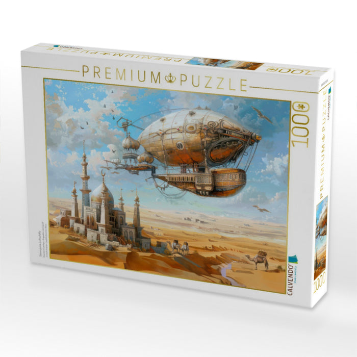Steampunk-Luftschiffe - CALVENDO Foto-Puzzle'