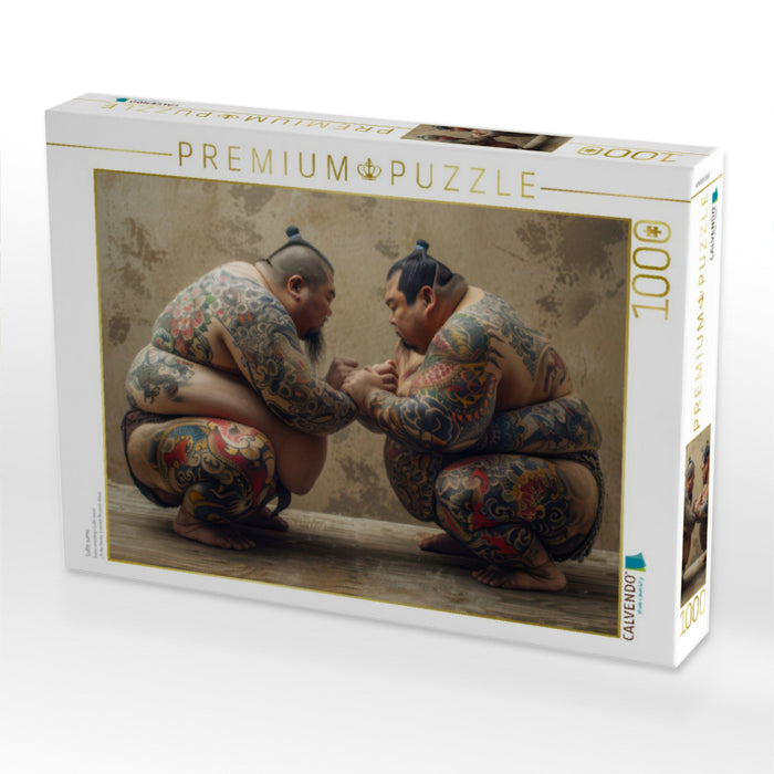 Lutte sumo - CALVENDO Foto-Puzzle'
