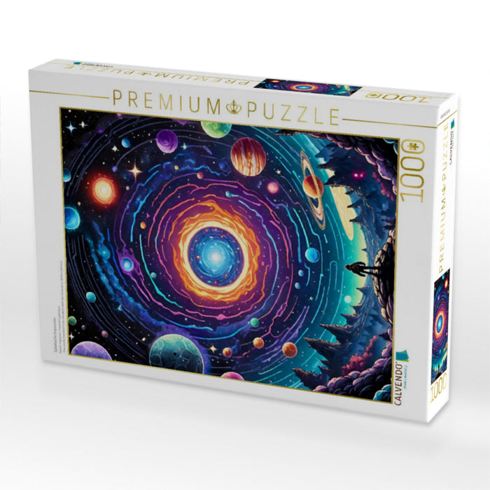 Galaktische Impression - CALVENDO Foto-Puzzle'