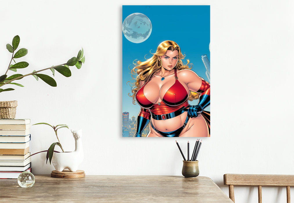 Premium Textil-Leinwand Ein Motiv aus dem Kalender Super Sexy Superfrauen