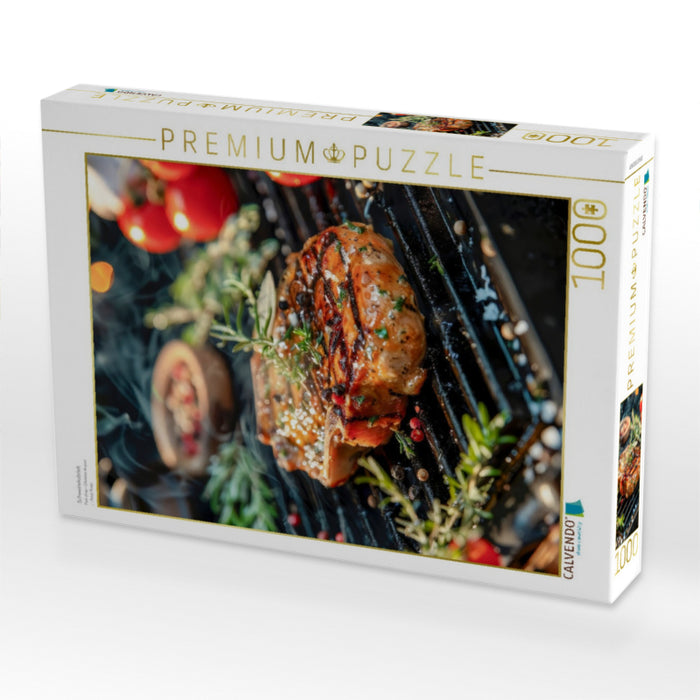 Schweinekotelett - CALVENDO Foto-Puzzle'