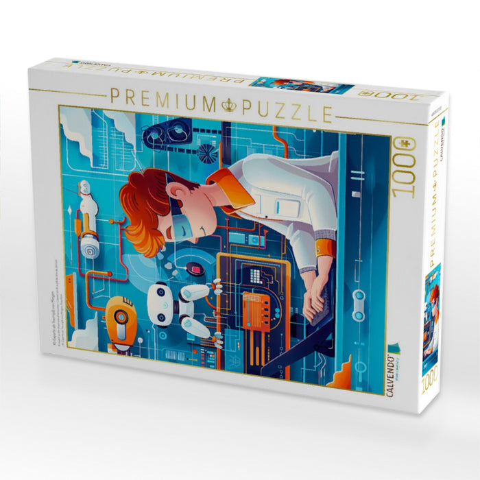 KI-Experte als Traumjob von Morgen - CALVENDO Foto-Puzzle'