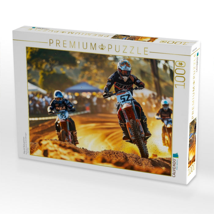 Möge der Beste gewinnen - CALVENDO Foto-Puzzle'