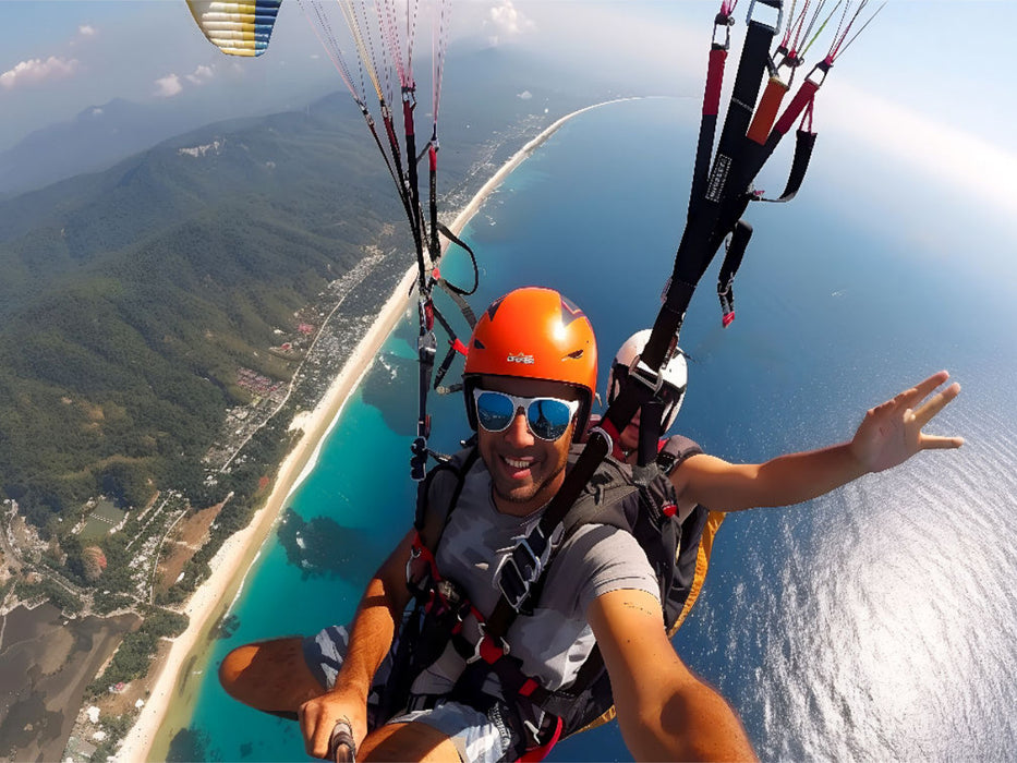 Paragliden - nichts für Angsthasen - CALVENDO Foto-Puzzle'