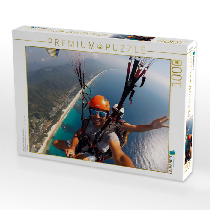 Paragliden - nichts für Angsthasen - CALVENDO Foto-Puzzle'