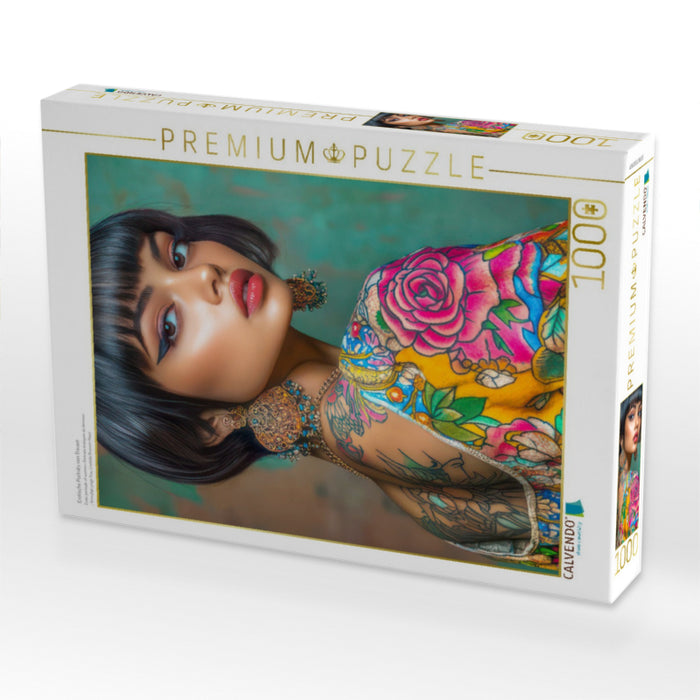 Erotische Porträts von Frauen - CALVENDO Foto-Puzzle'