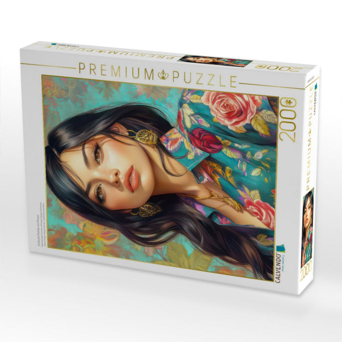 Erotische Porträts von Frauen - CALVENDO Foto-Puzzle'