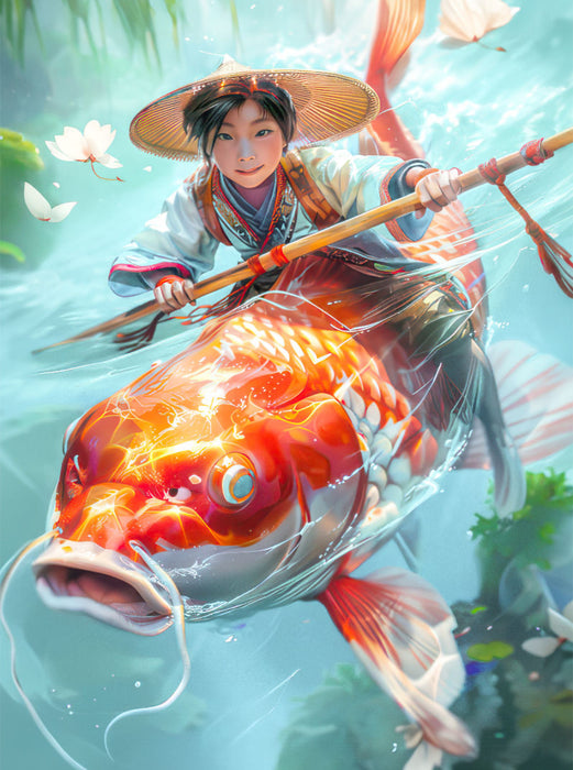 Animé asiatisch inspiriert - CALVENDO Foto-Puzzle'