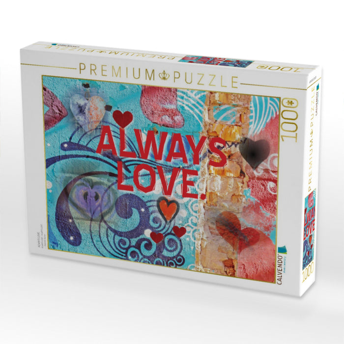 ALWAYS LOVE. - CALVENDO Foto-Puzzle'