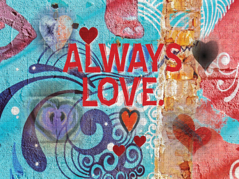 ALWAYS LOVE. - CALVENDO Foto-Puzzle'