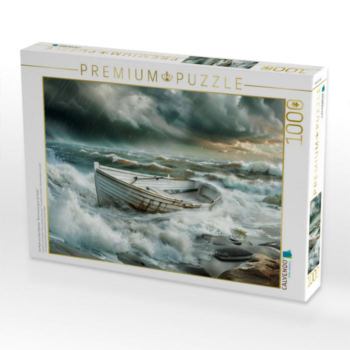 Ein Motiv aus dem Kalender "Sturmwarnung an der Küste" - CALVENDO Foto-Puzzle'