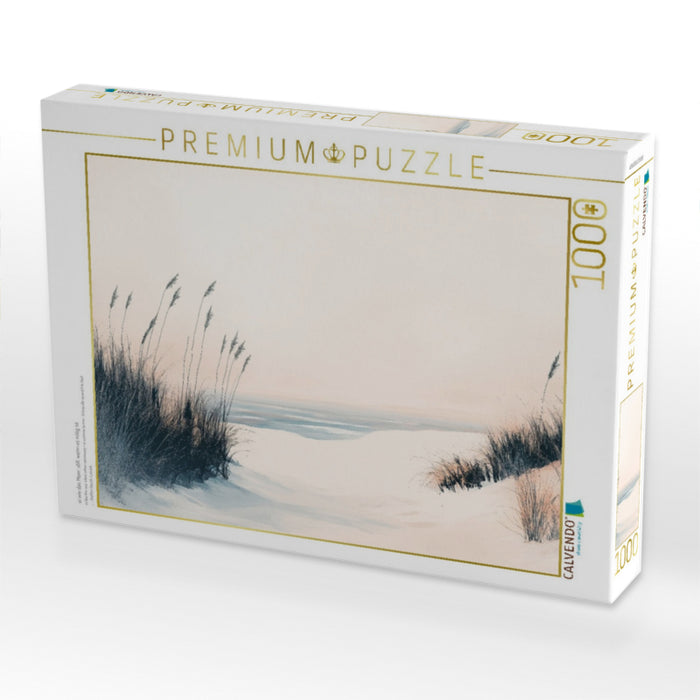 ei wie das Meer: still, wenn es nötig ist - CALVENDO Foto-Puzzle'