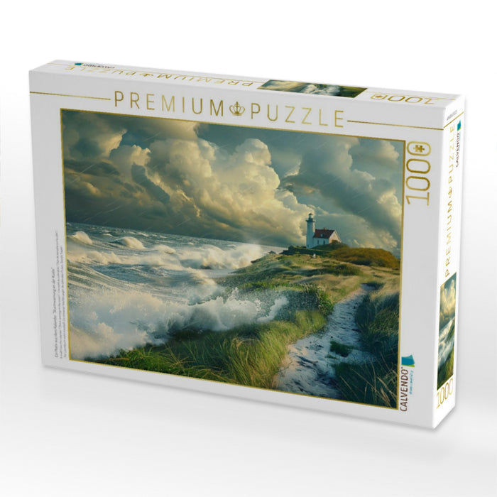Ein Motiv aus dem Kalender "Sturmwarnung an der Küste" - CALVENDO Foto-Puzzle'