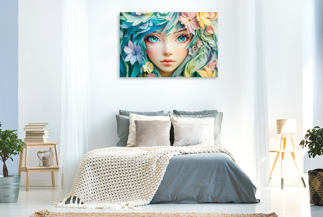 Premium Textil-Leinwand Ein Motiv aus dem Kalender "Das leise Lachen der Feen"