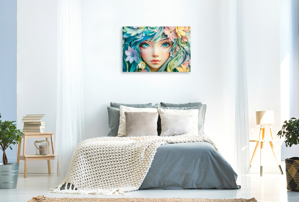 Premium Textil-Leinwand Ein Motiv aus dem Kalender "Das leise Lachen der Feen"
