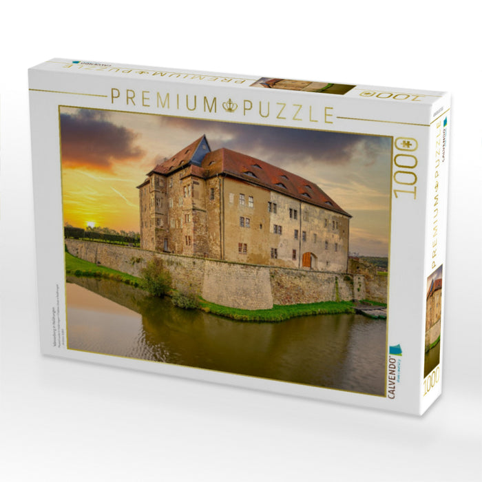 Wasserburg in Heldrungen - CALVENDO Foto-Puzzle'