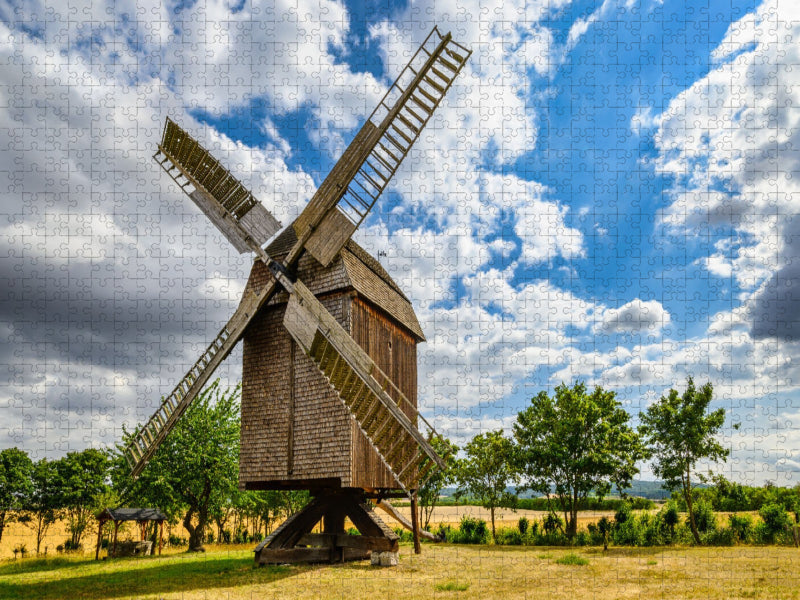 Postmühle in Schillingstedt - CALVENDO Foto-Puzzle'