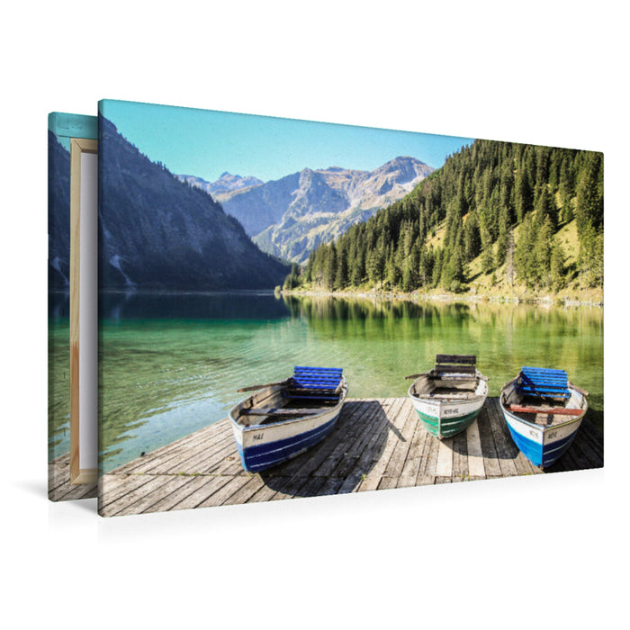 Premium Textil-Leinwand Ein Motiv aus dem Kalender Naturparadies Allgäu - Von Oberstdorf bis Füssen