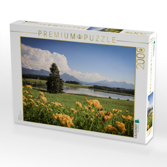 Vilsalpsee - CALVENDO Foto-Puzzle'