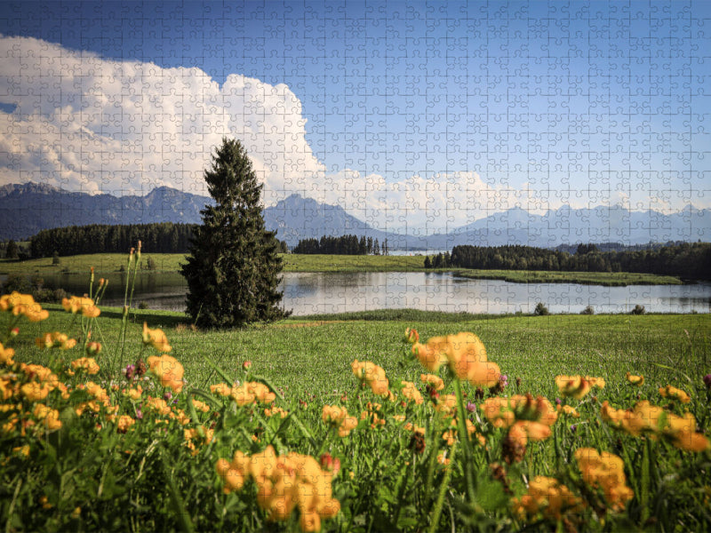 Vilsalpsee - CALVENDO Foto-Puzzle'