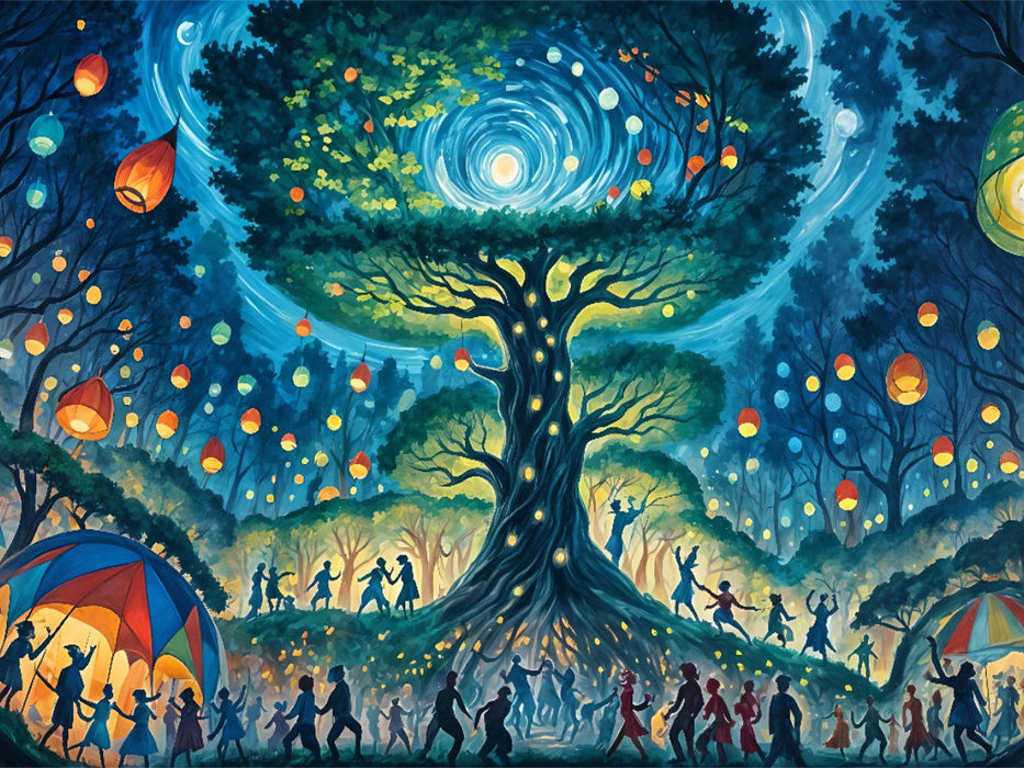 Neujahrsfeier - CALVENDO Foto-Puzzle'