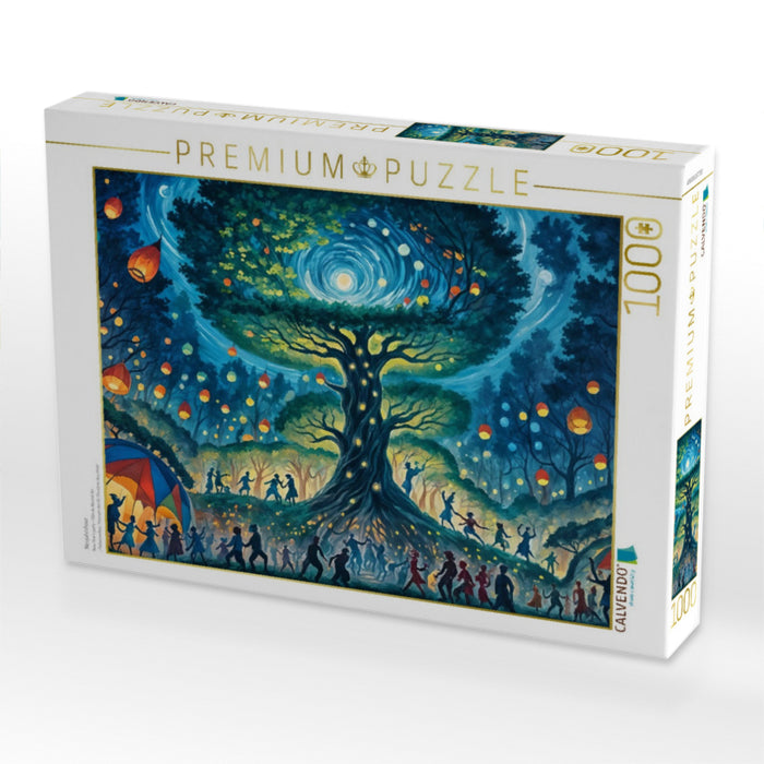 Neujahrsfeier - CALVENDO Foto-Puzzle'