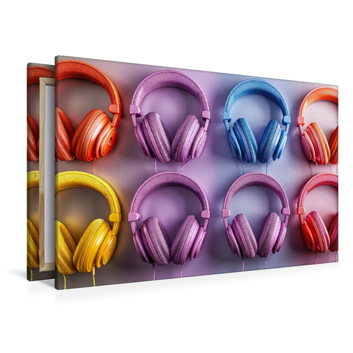 Premium Textil-Leinwand Farben