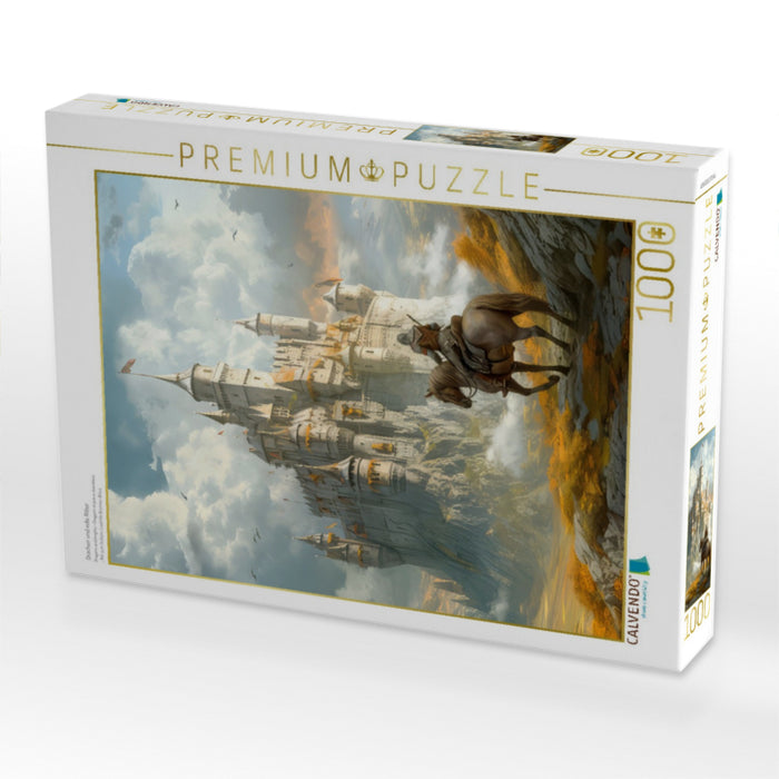 Drachen und edle Ritter - CALVENDO Foto-Puzzle'