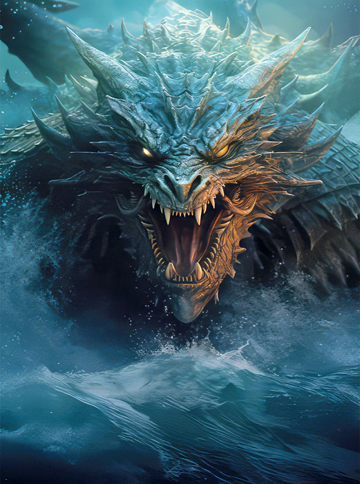 Drachen und edle Ritter - CALVENDO Foto-Puzzle'