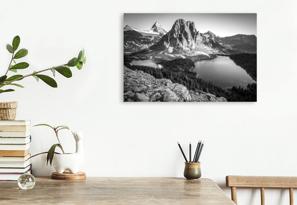 Premium Textil-Leinwand Mount Assiniboine Provincial Park