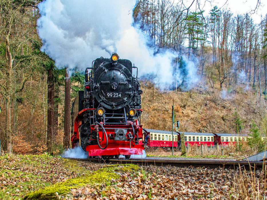 Kurvenfahrt - CALVENDO Foto-Puzzle'