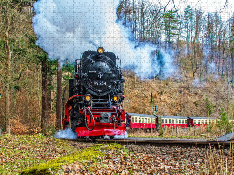 Kurvenfahrt - CALVENDO Foto-Puzzle'