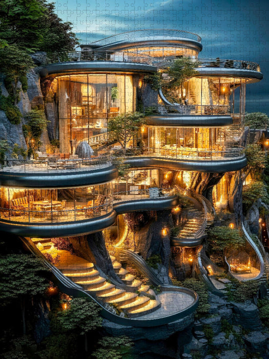 Architektur der Zukunft - CALVENDO Foto-Puzzle'