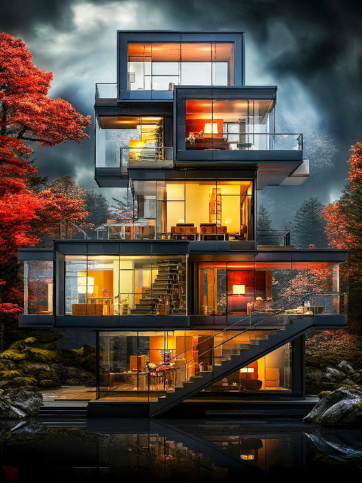 Architektur der Zukunft - CALVENDO Foto-Puzzle'