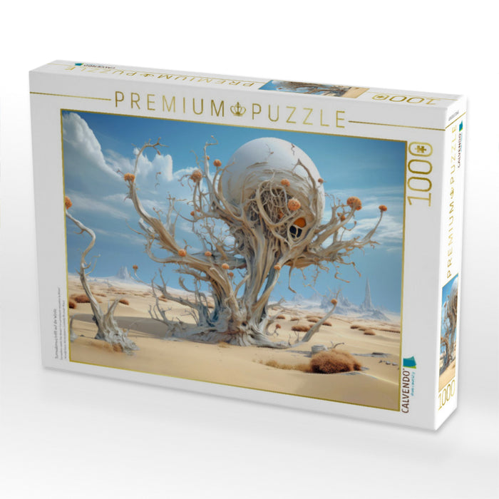 Surrealismus trifft auf die Wüste - CALVENDO Foto-Puzzle'
