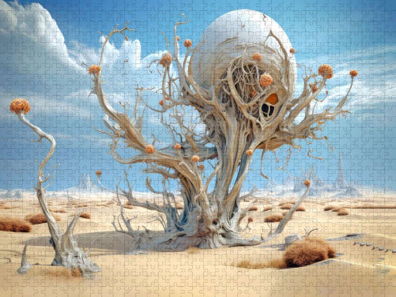 Surrealismus trifft auf die Wüste - CALVENDO Foto-Puzzle'