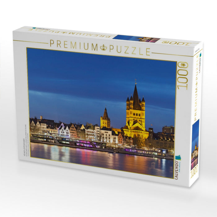 KÖLNER LICHTERZAUBER - CALVENDO Foto-Puzzle'