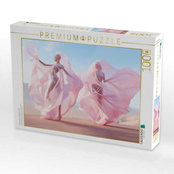Tänzer mit surrealistischem Stil - CALVENDO Foto-Puzzle'