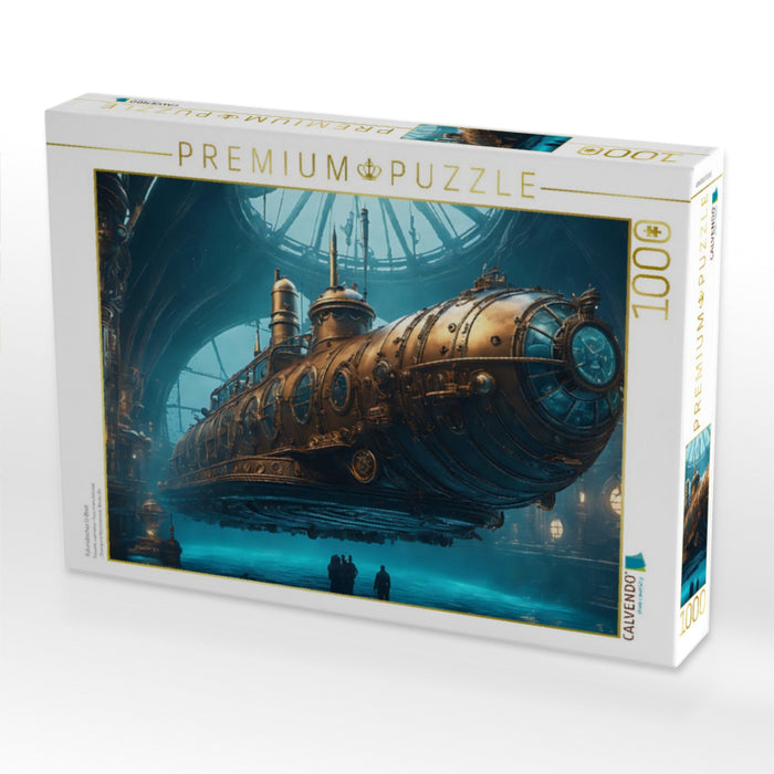 Futuristisches U-Boot - CALVENDO Foto-Puzzle'