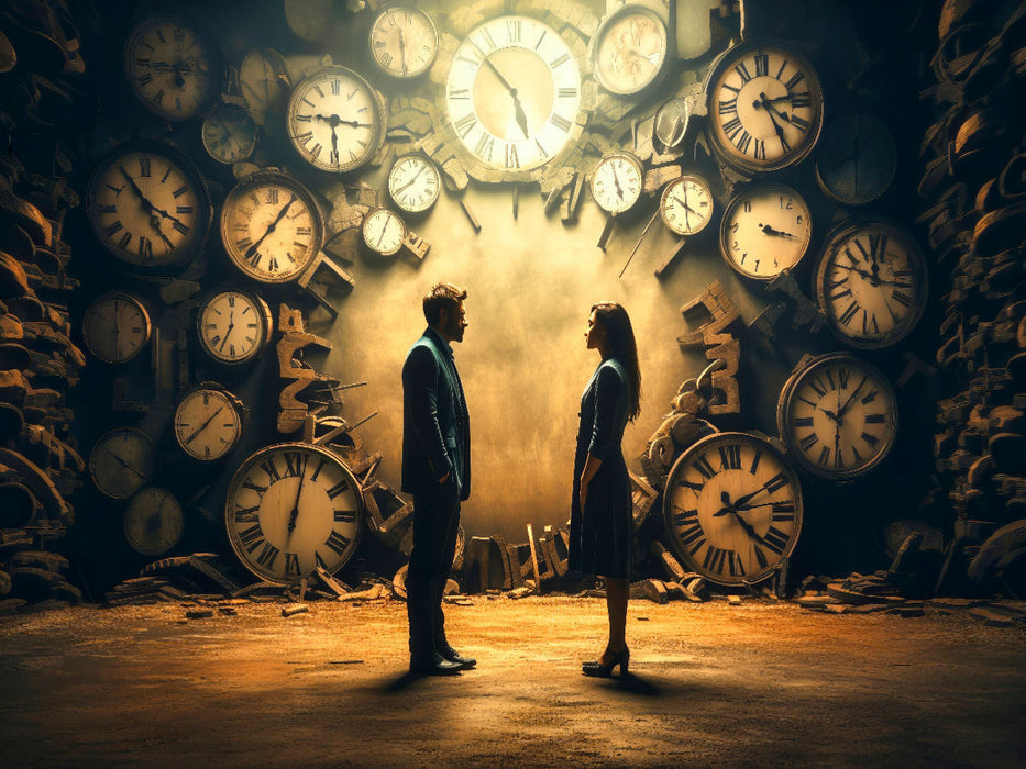 Die Zeit - CALVENDO Foto-Puzzle'